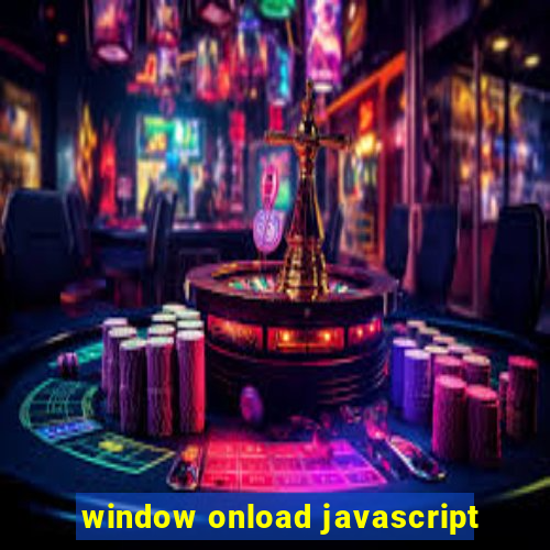 window onload javascript