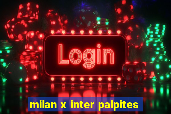 milan x inter palpites