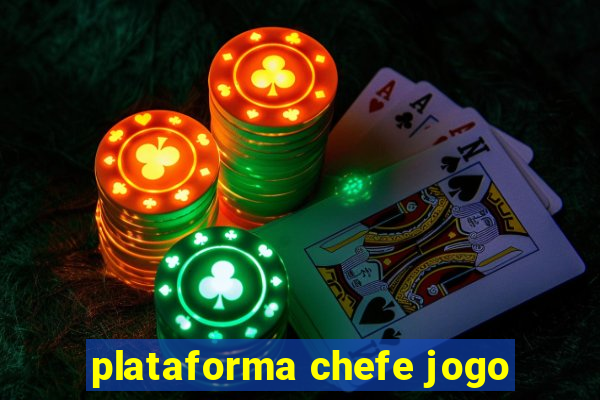 plataforma chefe jogo