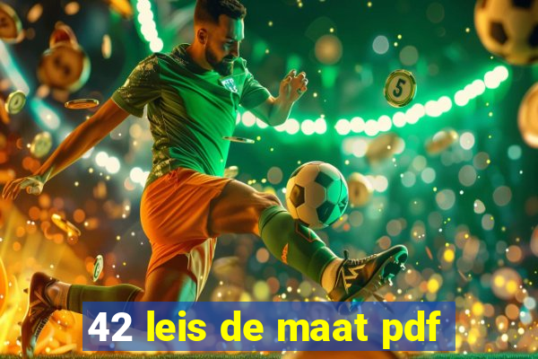 42 leis de maat pdf