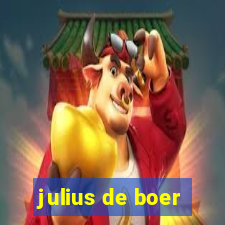 julius de boer