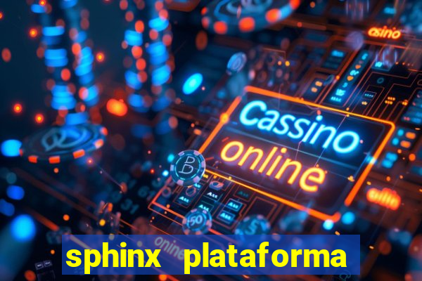 sphinx plataforma de jogos