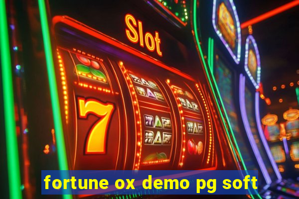 fortune ox demo pg soft