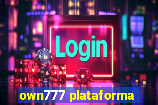 own777 plataforma