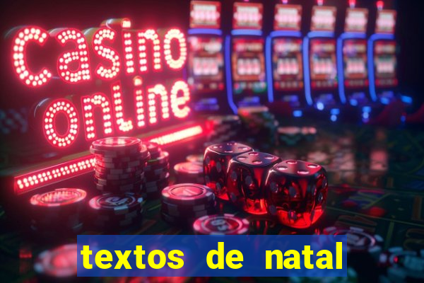 textos de natal para leitura