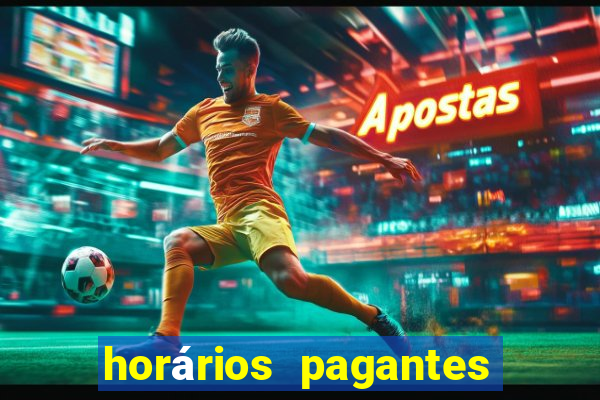 horários pagantes pg soft