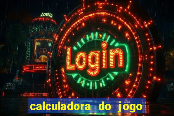 calculadora do jogo do bicho