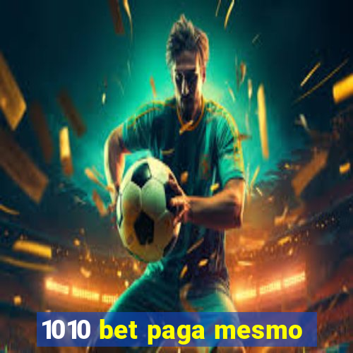 1010 bet paga mesmo